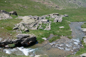 village d'estive abandonné - Alpes grées