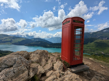 belvédère de la cabine téléphonique