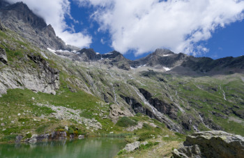 Le Gioberney, Lac Bleu