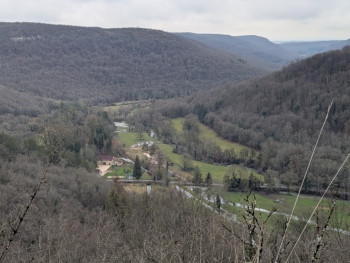 Sainte-Foy , Le Suzon en crue