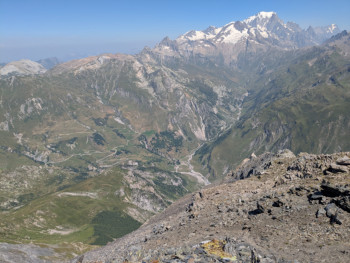 Les Chapieux depuis la Pointe de la Terrasse