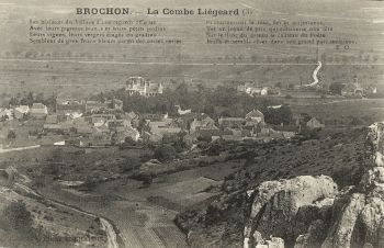 carte postale ancienne - Brochon